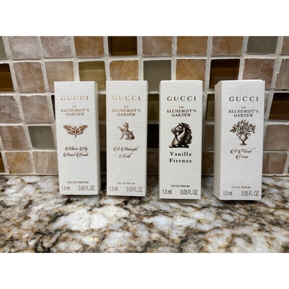 Gucci The Alchemist's Garden 4-Piece Sample Set - Picture 1 of 3
